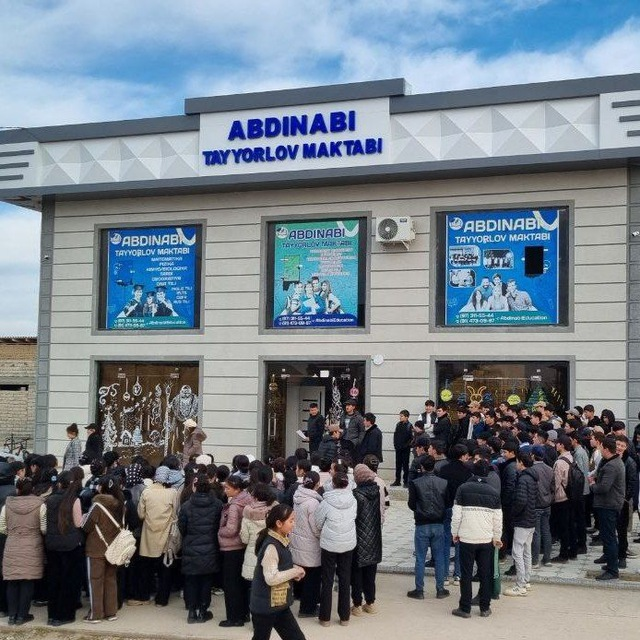 AbdiNabi tayyorlov markazi rasmi